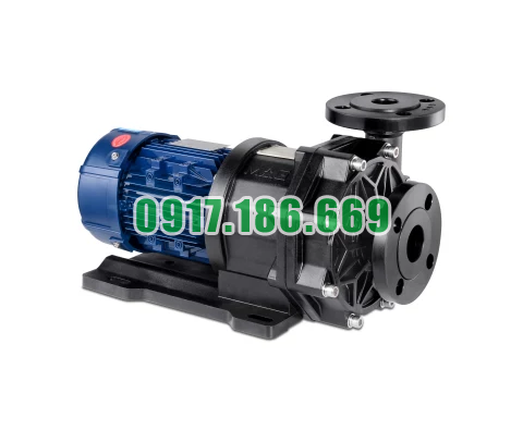 Bơm hóa chất 0,75 KW, máy bơm 1hp dùng để hút axit đầu nhựa