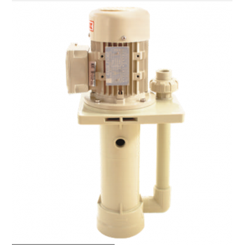 Máy Bơm Hóa Chất Trục Đứng Đầu Nhựa QHA 50SK10