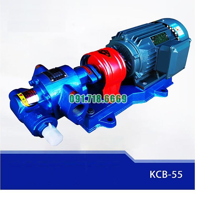 Bơm bánh răng KCB55 kích thước 34mm