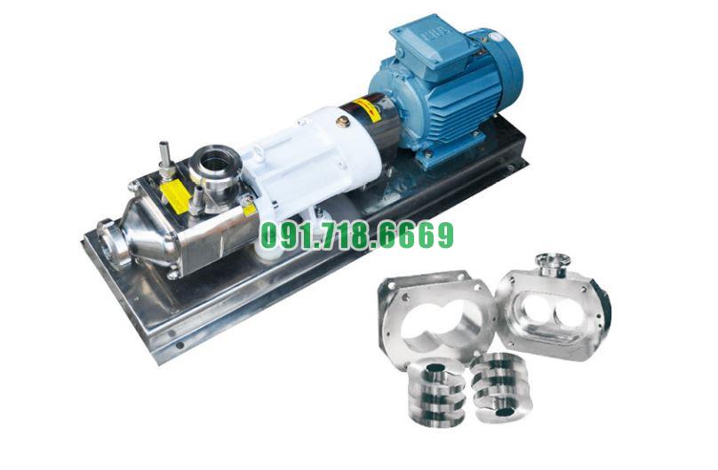 Bơm trục vít đôi FSL-30-150 quay với tốc độ 1480 vòng/phút