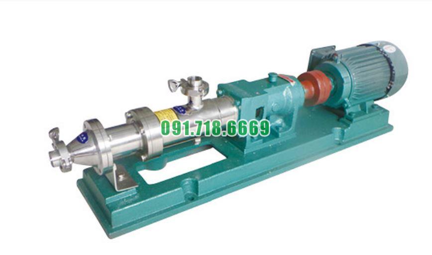 Bơm trục vít đơn vật liệu inox 304 đường kính 32 mm model G20-1