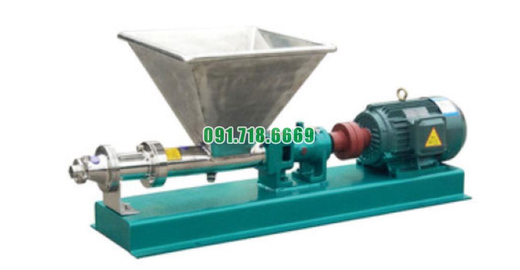 Bơm trục vít đơn vật liệu  inox 304 lưu lượng 7 m3/h G40-1